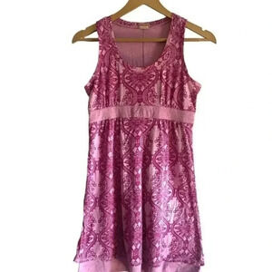 Athleta Sleeveless Pink Active Wear Dress